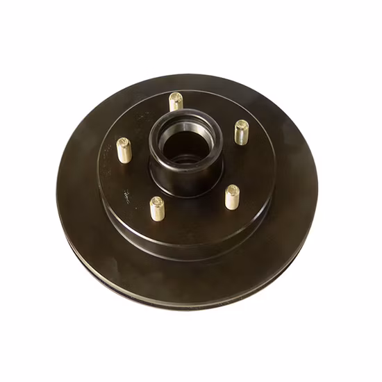 El remolque parte el rotor y el cubo del disco ventilado integral con el rotor y el disco del freno de la pinza